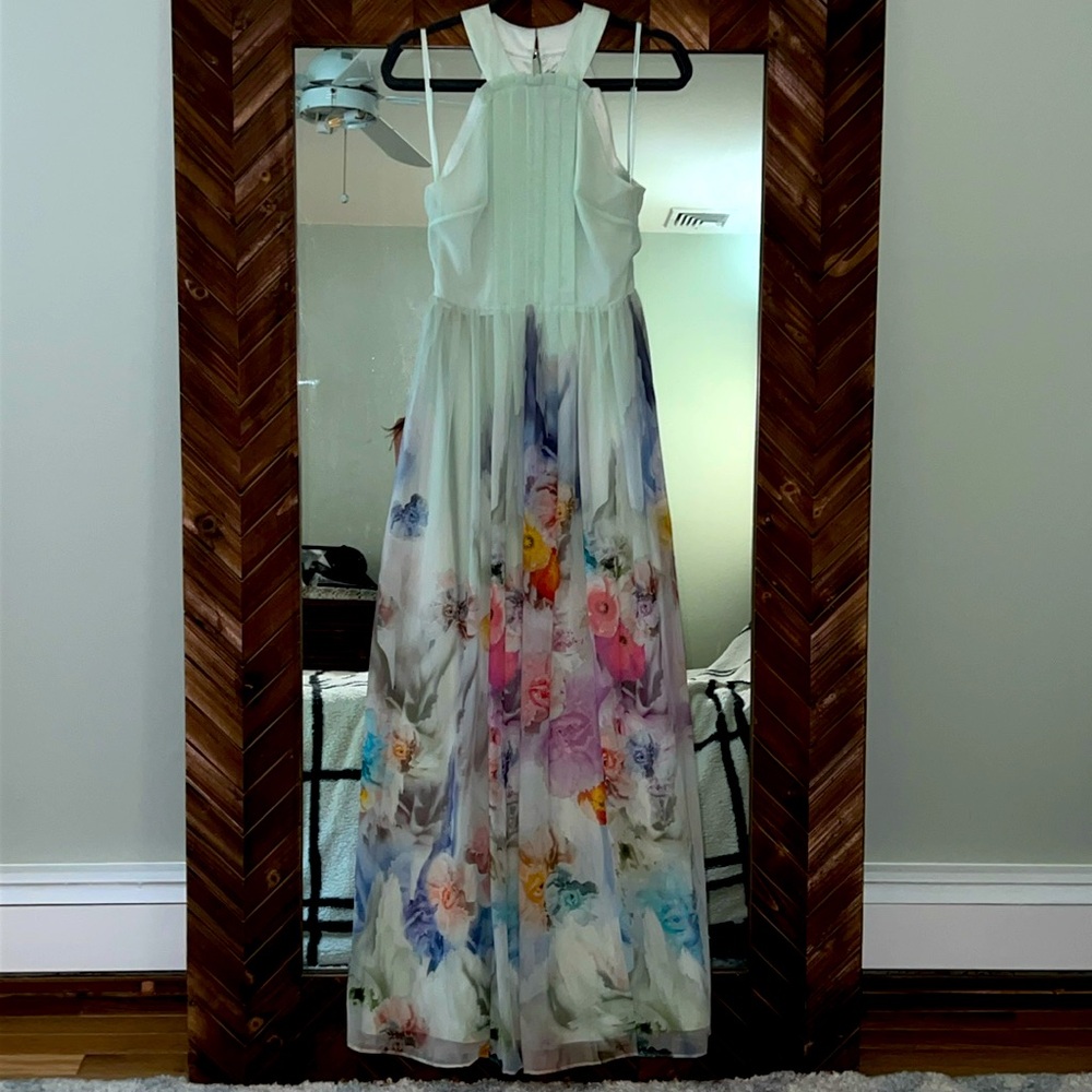 NWT Ted Baker Floral Gown